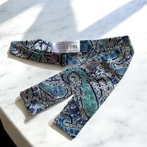 Paisley Paddle Tie - Liberty of London - Handmade